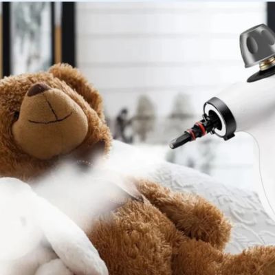 EcoPure steam cleaner sanitizing stuffed animal toy